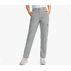 Viodia Women's Cargo Pants Quick Dry UPF50+ Waterproof Pants Size XXL New